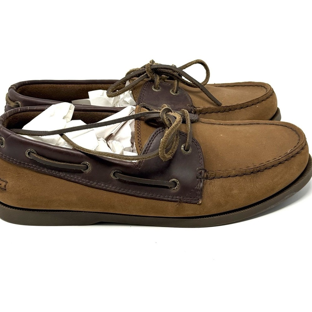 G.H. Bass Hampton Core 2 Mens Brown Leather Boat Shoes 10.5 M 6125-2326-230 - Picture 12 of 12